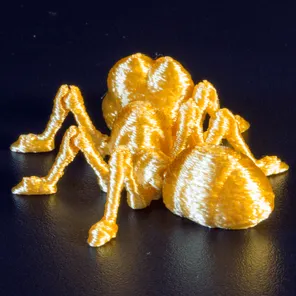 Муравей подвижный золотая 3D Игрушка - глиттер рельеф